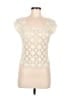 Willow & Wind Ivory Short Sleeve Top Size M - photo 1