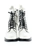 Urban Outfitters White Ankle Boots Size 7 - photo 2
