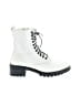 Urban Outfitters White Ankle Boots Size 7 - photo 1
