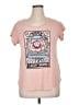 Lucky Brand Pink Short Sleeve Top Size XL - photo 1