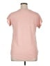 Lucky Brand Pink Short Sleeve Top Size XL - photo 2