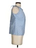 Talbots 100% Cotton Blue Sleeveless Blouse Size S (petite) - photo 4