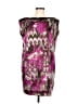 Allen B. by Allen Schwartz 100% Polyester Graphic Purple Cocktail Dress Size 6 - photo 1