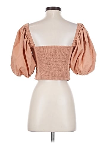 Abercrombie & Fitch Short Sleeve Blouse (view 2)