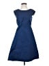 Weekend Max Mara Solid Blue Casual Dress Size 6 - photo 1