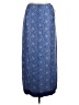 Express Paisley Blue Formal Skirt Size 7/8 - photo 1