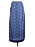 Express Paisley Blue Formal Skirt Size 7/8 - photo 2