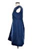 Weekend Max Mara Solid Blue Casual Dress Size 6 - photo 5