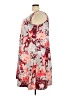 Columbia Print Red Casual Dress Size 3X - photo 5