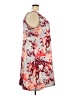 Columbia Print Red Casual Dress Size 3X - photo 4