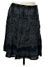 Ann Taylor Paisley Blue Silk Skirt Size 8 (petite) - photo 1