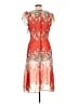 Assorted Brands Floral Orange Cocktail Dress Size 12 - photo 2