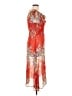 Assorted Brands Floral Orange Cocktail Dress Size 12 - photo 4
