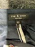 Rag & Bone 100% Silk Stripes Black Silk Skirt Size 00 - photo 4