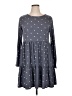 Unbranded Polka Dots Gray Casual Dress Size XL - photo 1