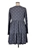 Unbranded Polka Dots Gray Casual Dress Size XL - photo 2