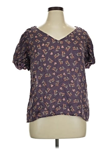 J.Jill Short Sleeve Blouse (view 1)