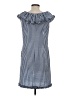 Sara Campbell Checkered-gingham Blue Casual Dress Size 4 - photo 2