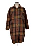 Unbranded Plaid Brown Coat Size XL - photo 1