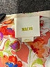 Maeve 100% Silk Orange Kimono Size S - photo 7