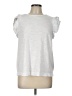 Caslon Silver Short Sleeve Top Size L - photo 1