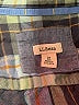 L.L.Bean Plaid Blue Long Sleeve Button-Down Shirt Size M - photo 7