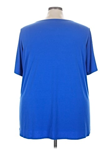 Susan Graver Short Sleeve T-Shirt (view 2)