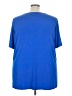 Susan Graver Blue Short Sleeve T-Shirt Size 3X - photo 2