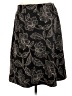 Judith Hart Graphic Black Casual Skirt Size 12 - photo 2