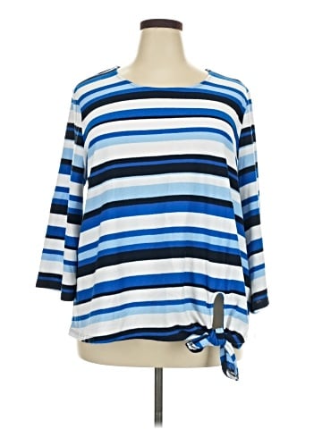Ruby Rd. 3/4 Sleeve Top (view 1)