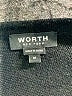 Worth New York 100% Wool Chevron-herringbone Black Cardigan Size M - photo 7