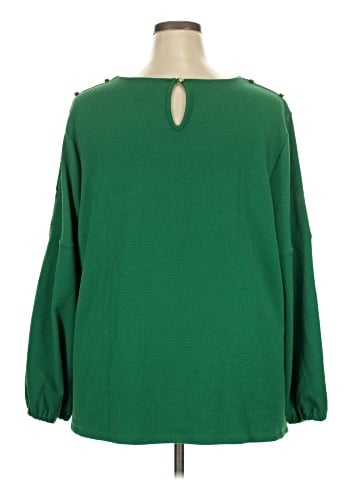 Liz Claiborne Long Sleeve Blouse (view 2)