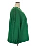 Liz Claiborne Green Long Sleeve Blouse Size 2X - photo 4