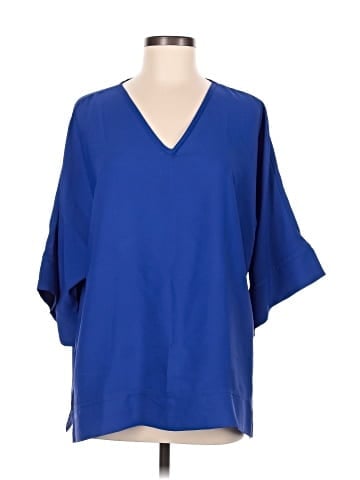 DG^2 by Diane Gilman Short Sleeve Blouse (view 1)