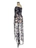 Venus Paisley Blue Cocktail Dress Size XL - photo 5