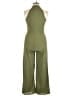 Cider Solid Green Jumpsuit Size XL - photo 2