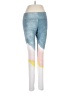 Nike Color Block Blue Active Pants Size S - photo 1