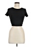 Shein Black Short Sleeve T-Shirt Size 6 - photo 1