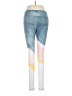 Nike Color Block Blue Active Pants Size S - photo 2