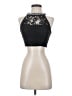 Xtraordinary 100% Polyester Black Sleeveless Blouse Size 3 - photo 1