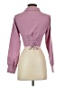 Shein Purple Long Sleeve Blouse Size 2 - photo 2
