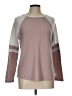 Poof! Color Block Pink Pullover Sweater Size L - photo 1