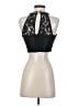 Xtraordinary 100% Polyester Black Sleeveless Blouse Size 3 - photo 2