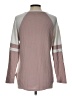 Poof! Color Block Pink Pullover Sweater Size L - photo 2