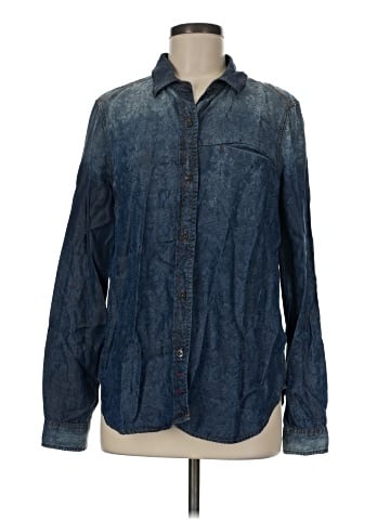 7 For All Mankind Long Sleeve Button-Down Shirt (view 1)