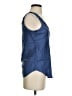 Cinq à Sept 100% Cupro Blue Sleeveless Blouse Size XS - photo 4
