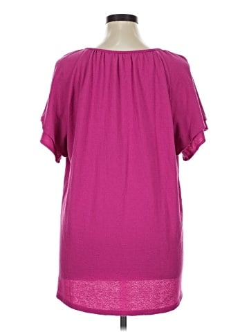Terra & Sky Short Sleeve Blouse (view 2)