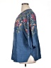 Assorted Brands 100% Polyester Blue 3/4 Sleeve Blouse Size 1X - photo 5
