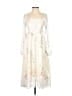 DAZY 100% Polyester Floral Ivory Casual Dress Size S - photo 1