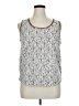 Cj Banks Silver Sleeveless Blouse Size 1X - photo 1